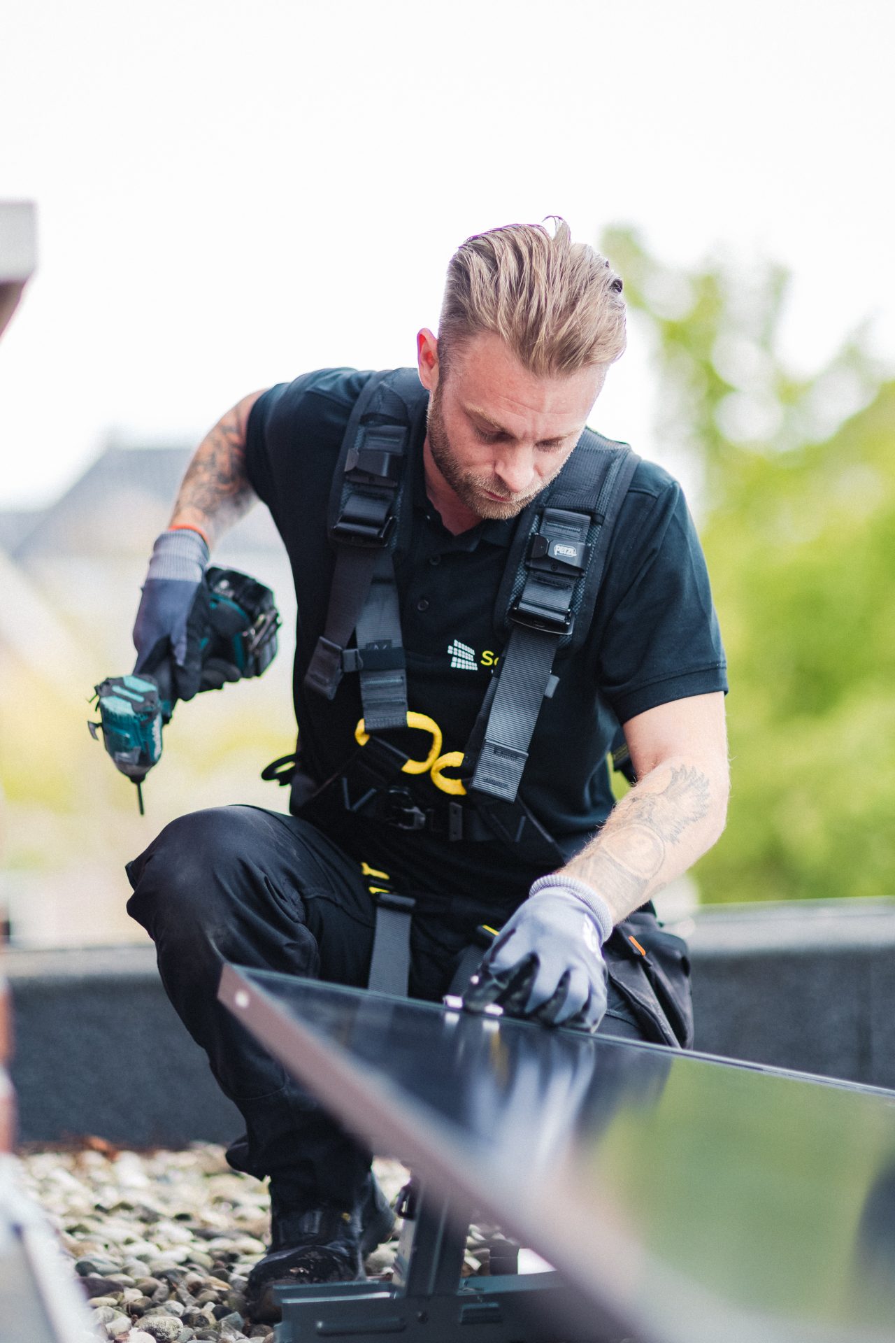 Zonnepanelen installatie