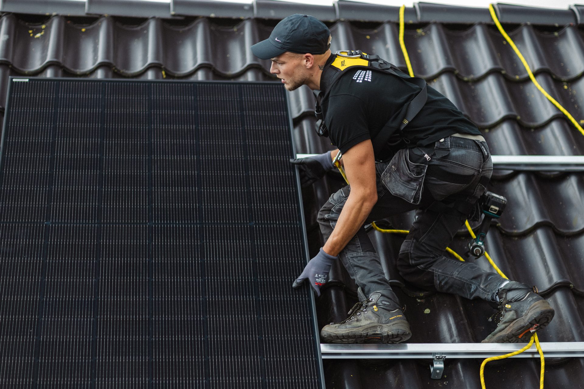 Zonnepanelen installatie
