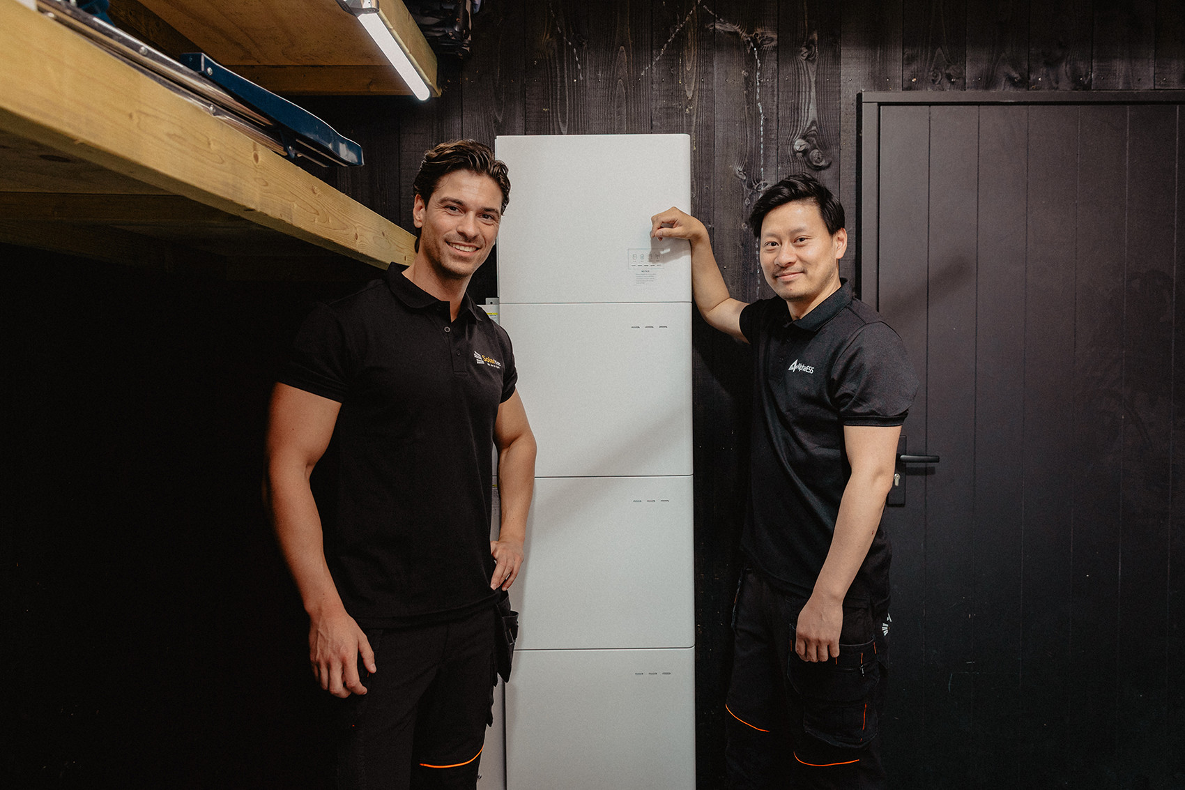 Installateurs met AlphaESS Smile G3 thuisbatterij